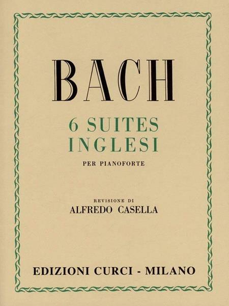 6 Suites inglesi per pianoforte - BACH