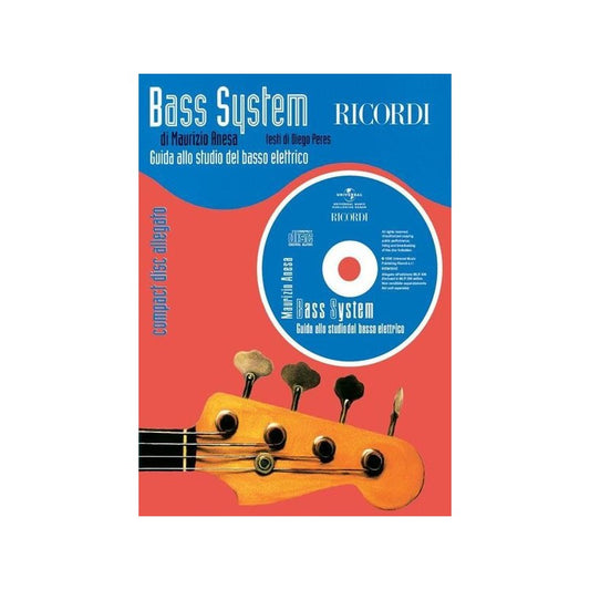 Bass System Guida Allo Studio Del Basso Elettrico Metodo + Cd - BMG M.Anesa