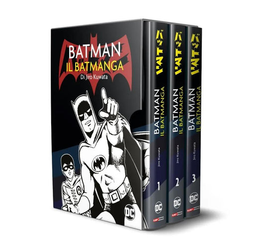 Batman Batmanga di Kuwata cofanetto 1-3 Panini Comics