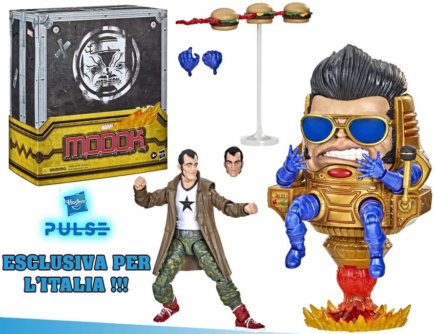 Marvel legends Modok Elvis + Cap. Figure limited edition