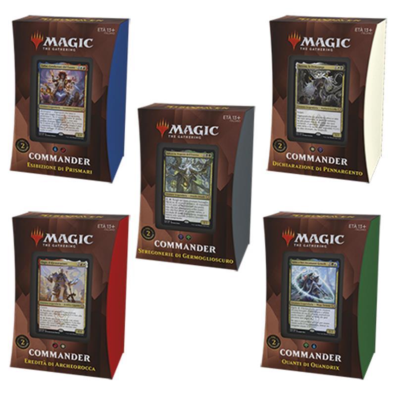 Magic Strixhaven: Deck Display 5 mazzi (ITA) - Wizard of the coast