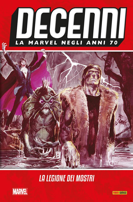 Decenni - La Marvel Negli Anni 70: La Legione dei Mostri Panini comics